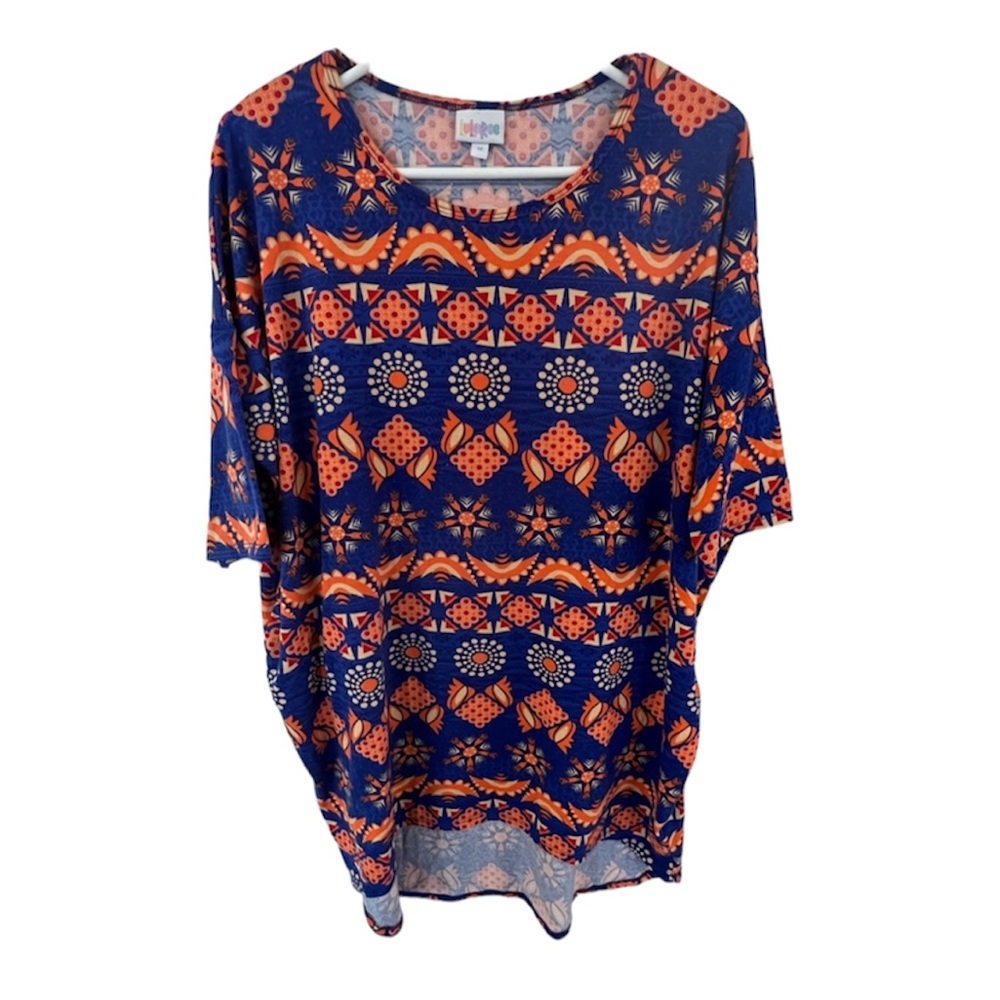 LuLaRoe Fall Printed Tunic Dress Shirt